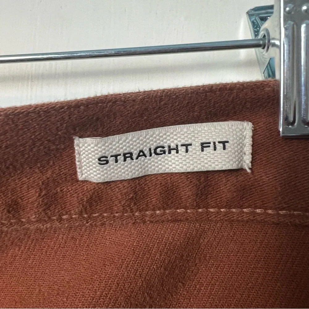 Flint and Tinder Men’s Straight Fit Brushed Cotton Pants Brown – Sz. 34x31